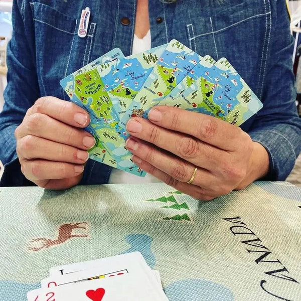 Michigan Mittens Tools & Gifts Michigan Playing Cards