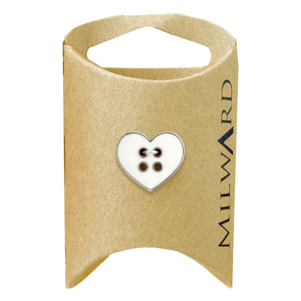 Milward Buttons ABS Silver Rim 16mm Button MGB092