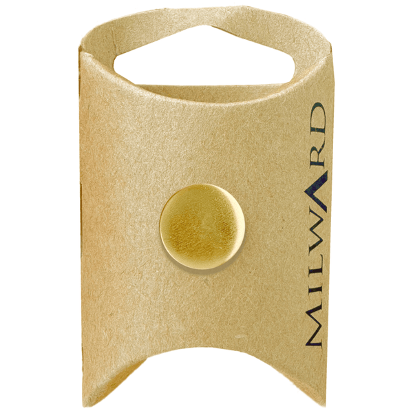 Milward Buttons Brass Shiny 15mm Button MGB570