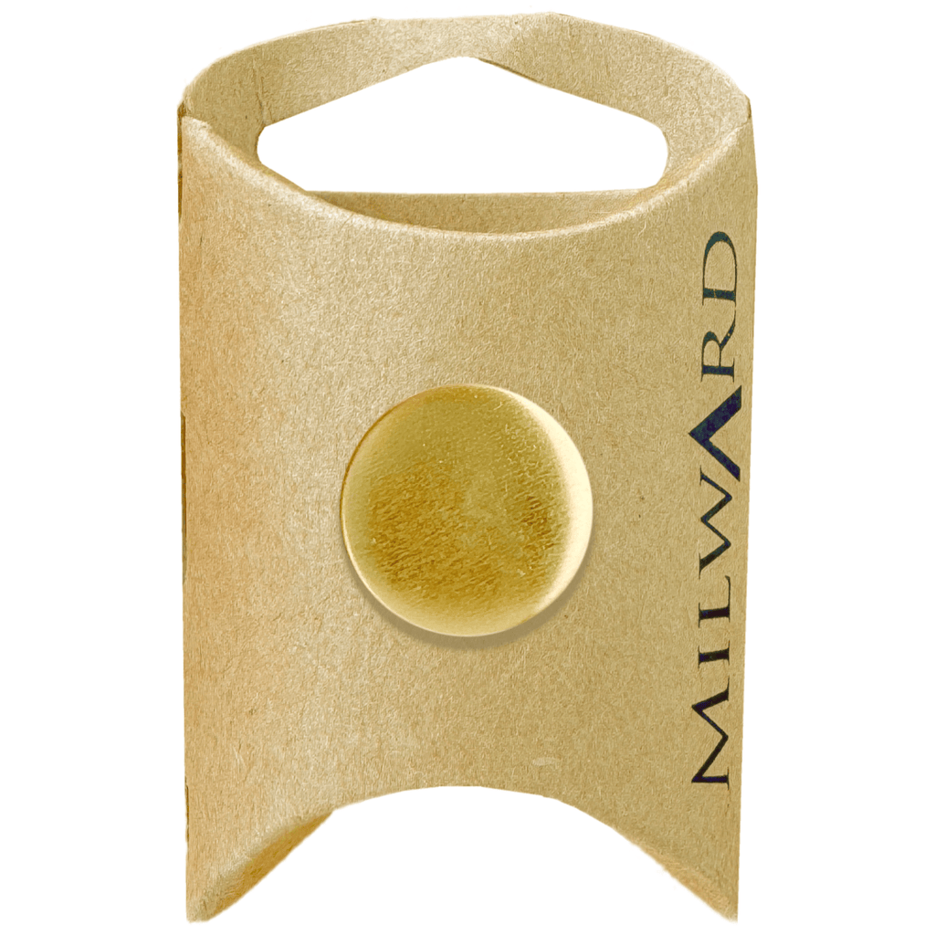 Milward Buttons Brass Shiny 19mm Button MGB551