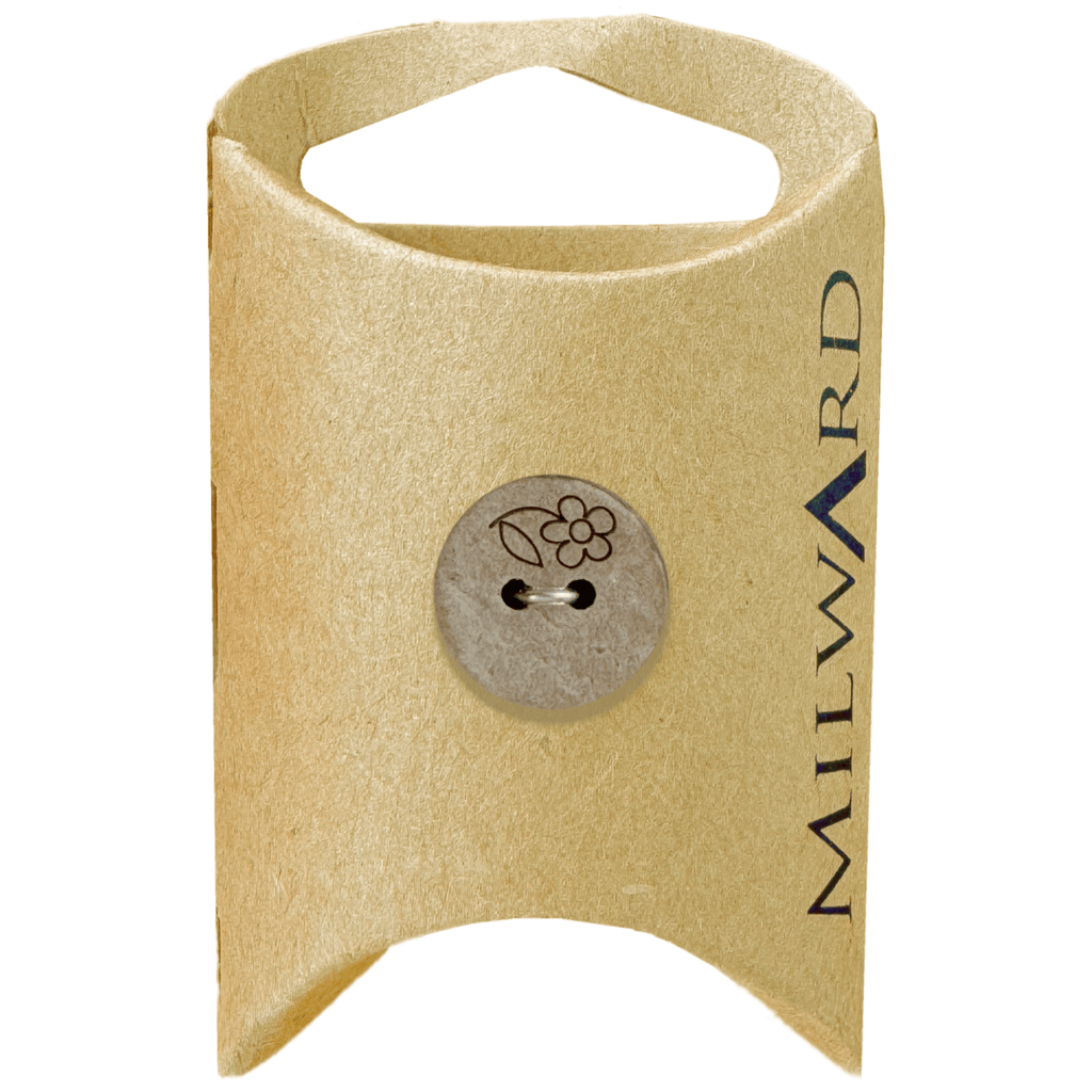 Milward Buttons Coconut Daisy 15mm Button MGB5108