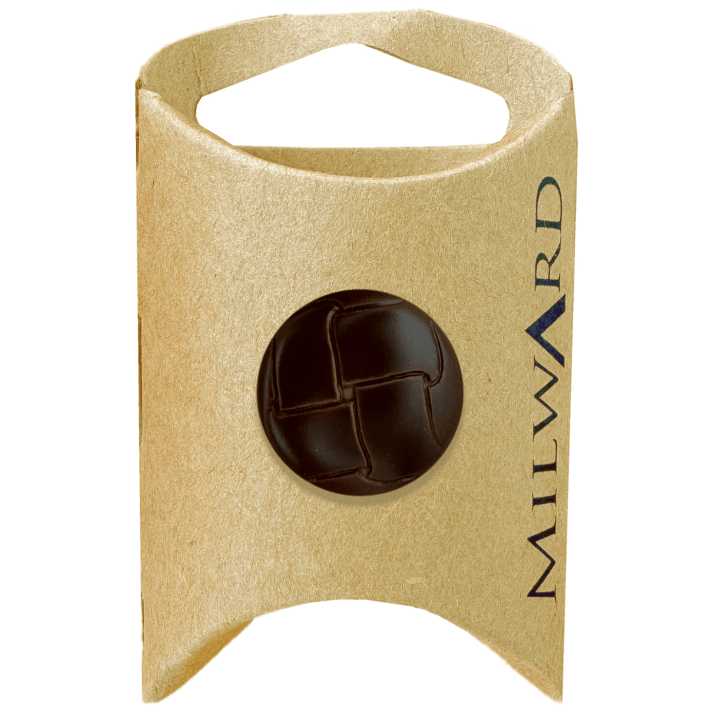Milward Buttons Faux Leather Shank 20mm Button MGB524