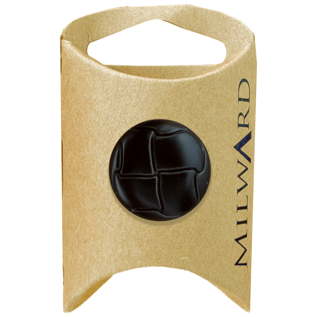 Milward Buttons Faux Leather Shank 23mm Button MGB147