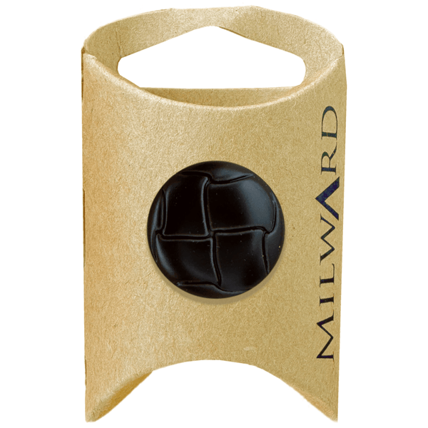 Milward Buttons Faux Leather Shank 23mm Button MGB147