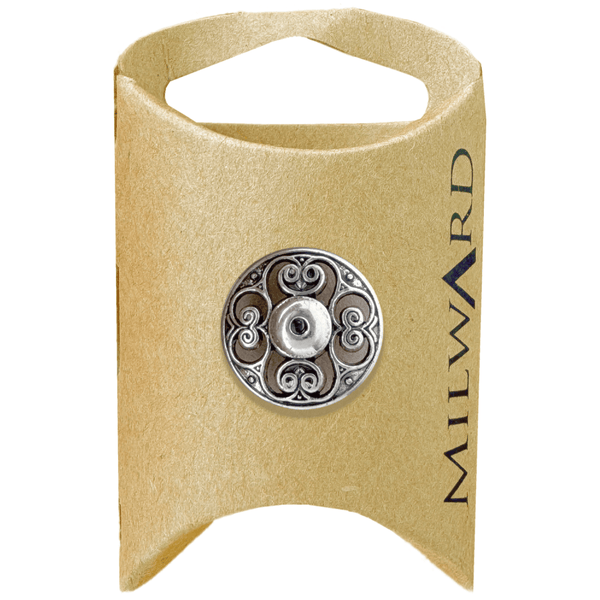 Milward Buttons Metal Filigree Shank 19mm Button MGB580