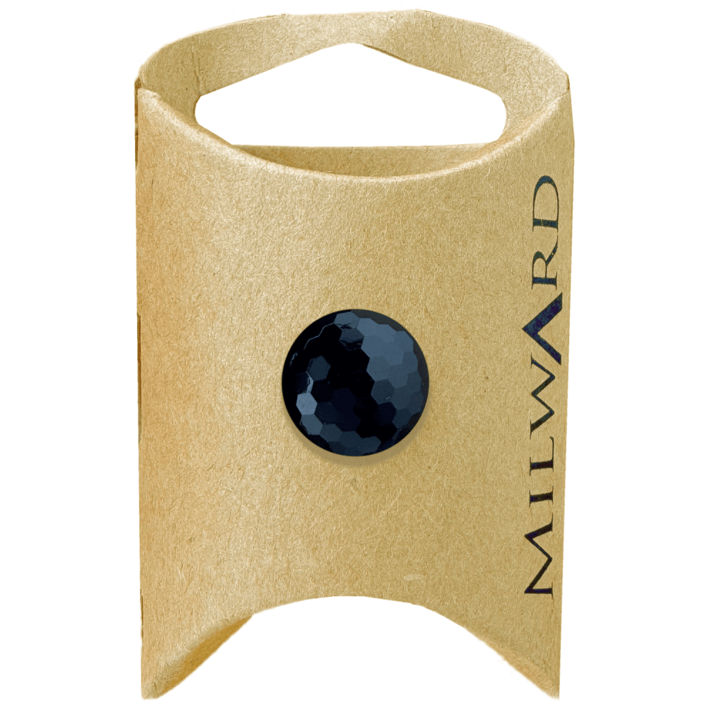 Milward Buttons Nylon Diamond Cut Shank 15mm Button MGB142