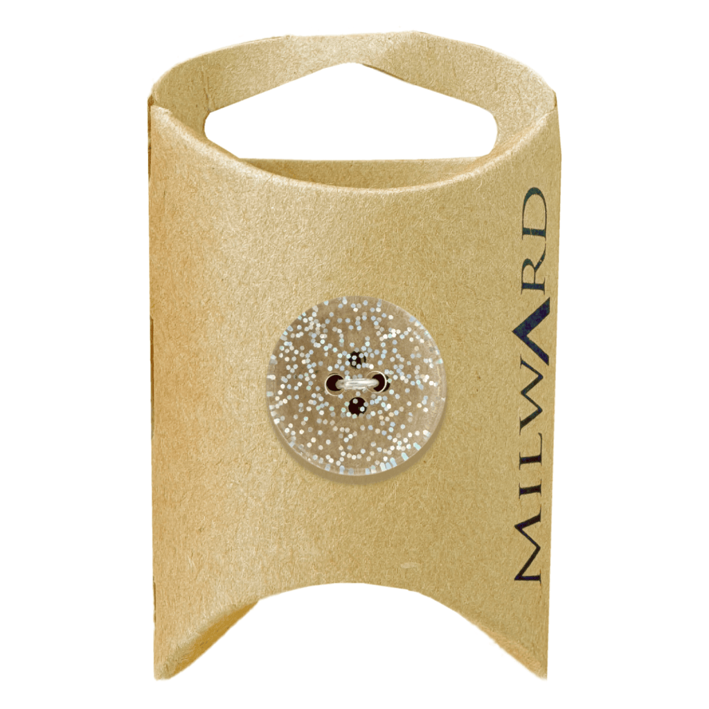 Milward Buttons Nylon Glitter 19mm Button MGB055