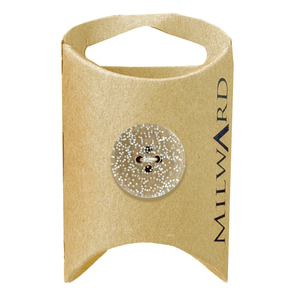 Milward Buttons Nylon Glitter 19mm Button MGB055