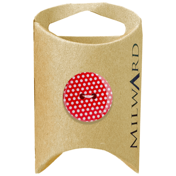 Milward Buttons Nylon Polka Dot 20mm Button MGB386