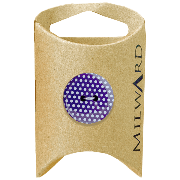 Milward Buttons Nylon Polka Dot 20mm Button MGB387