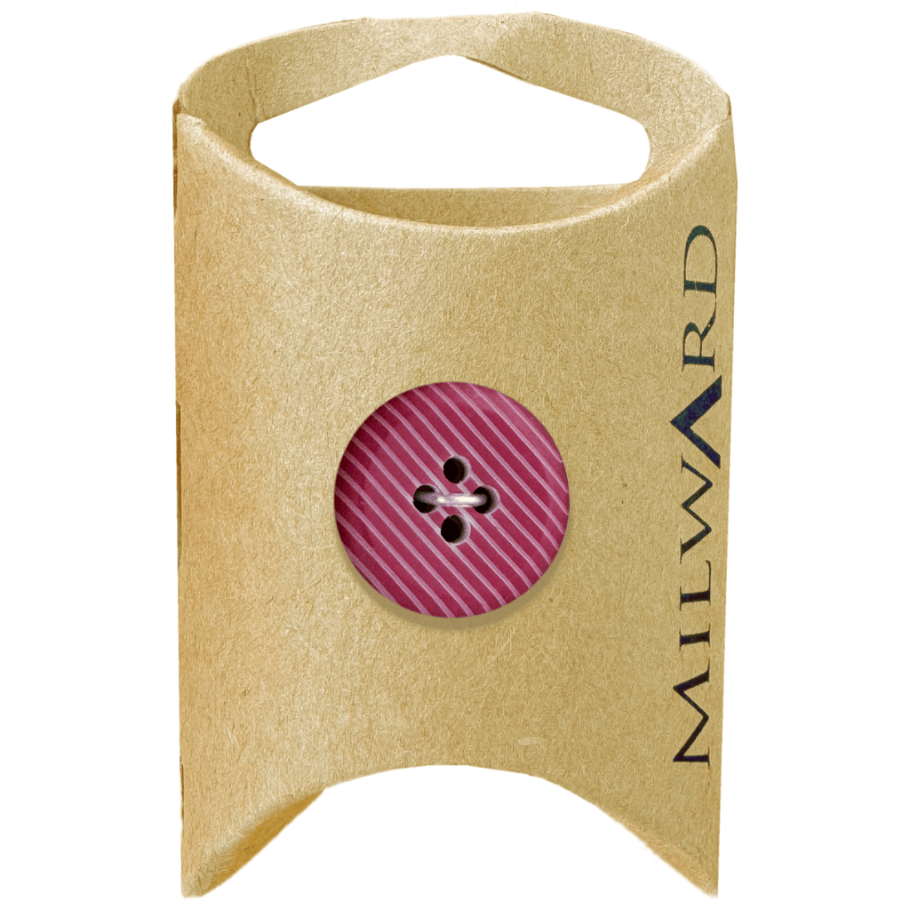 Milward Buttons Nylon Striped 19mm Button MGB389