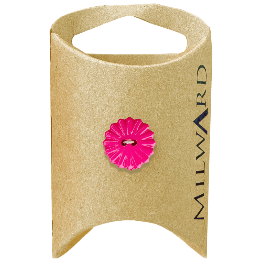 Milward Buttons Polyester Daisy 15mm Button MGB416