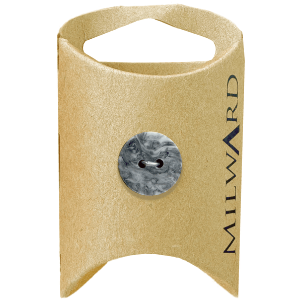 Milward Buttons Polyester Marble  15mm Button MGB195