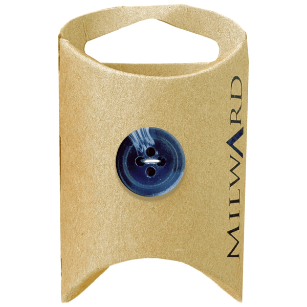 Milward Buttons Polyester Marble Edge 15mm Button MGB115