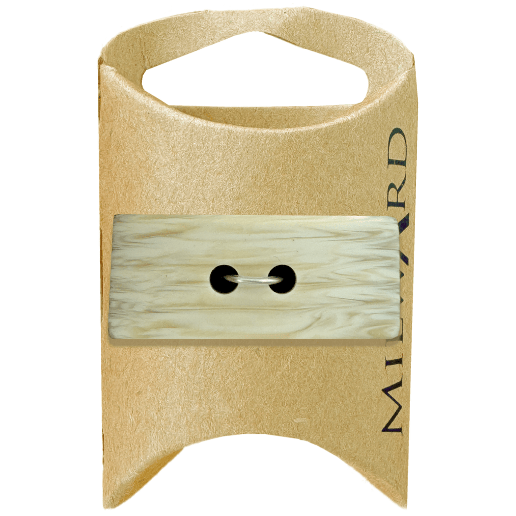 Milward Buttons Polyester Oblong 40mm Button MGB590