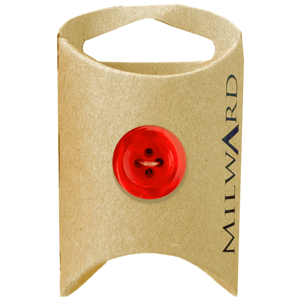 Milward Buttons Polyester Shiny 18mm Button MGB354