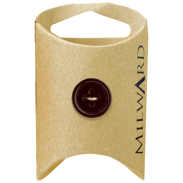 Milward Buttons Polyester Simple 15mm Button MGB344