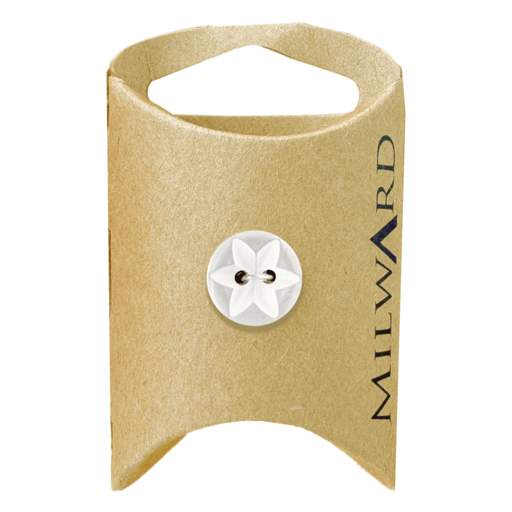 Milward Buttons Polyester Star 14mm Button MGB010