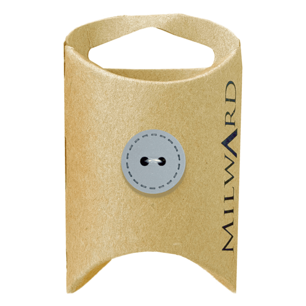 Milward Buttons Polyester Stitch Edge 15mm Button MGB087