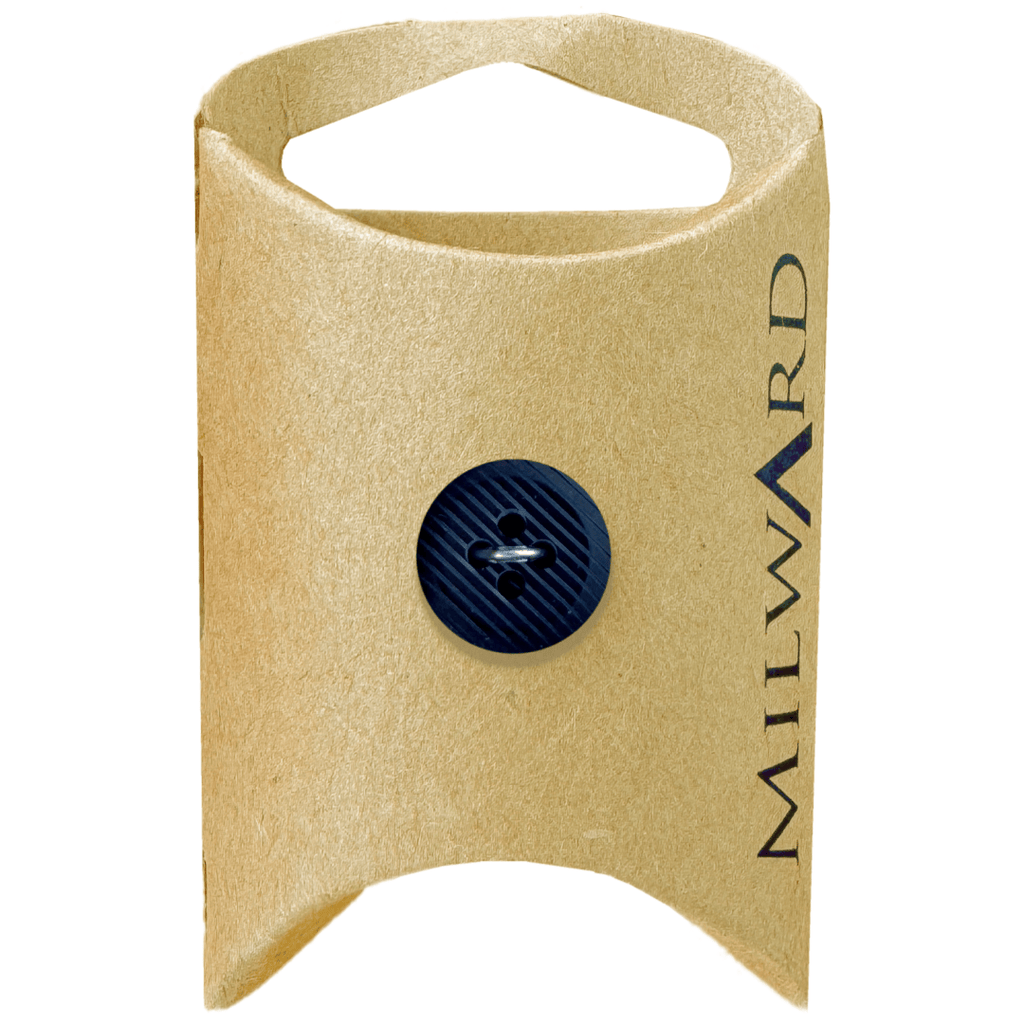 Milward Buttons Polyester Striped 14mm Button MGB161