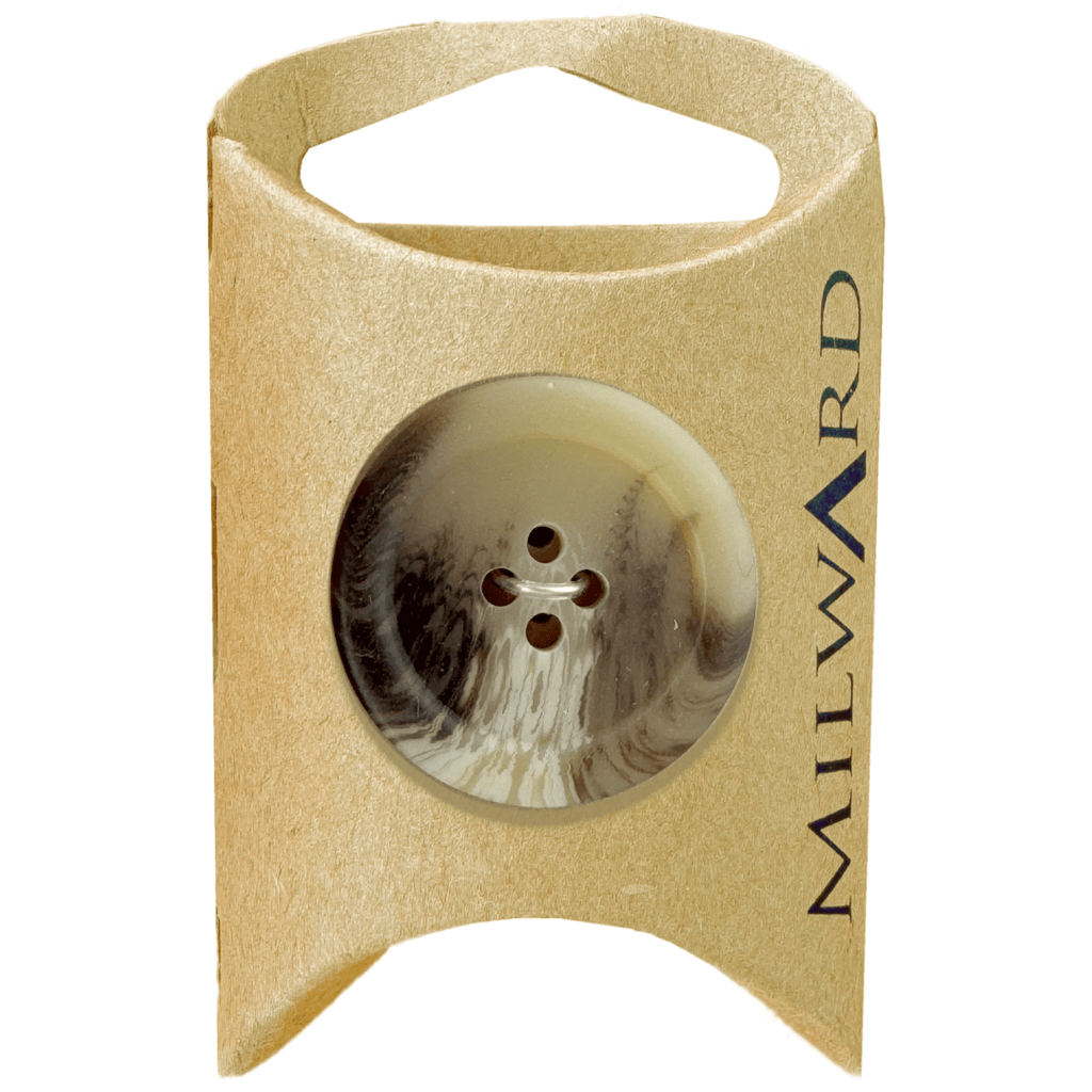 Milward Buttons Polyester Variegated 28mm Button MGB338