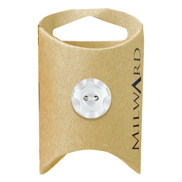 Milward Buttons Polyester Wavy 16mm Button MGB036