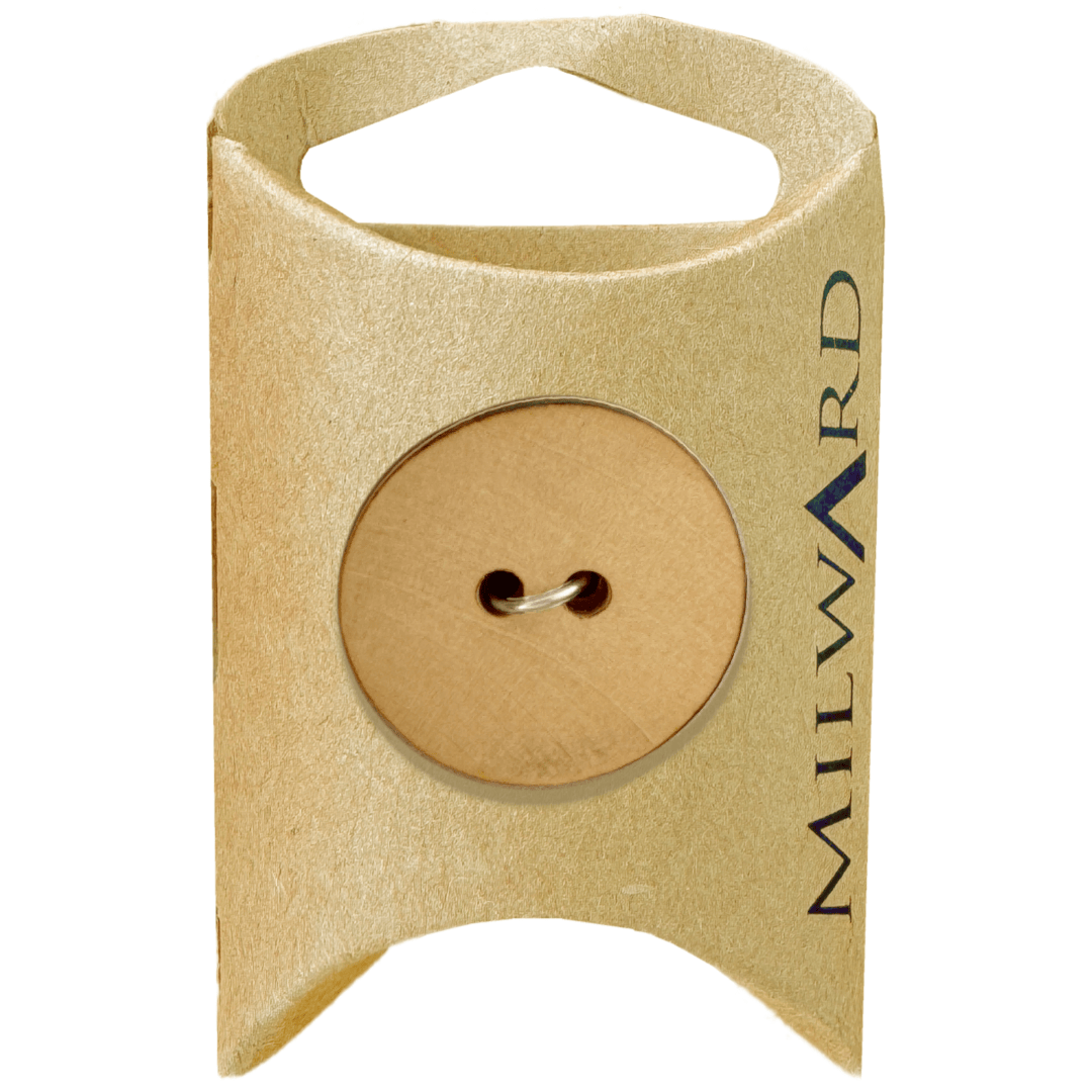Wooden Natural 24mm Button MGB575 – Ewe-nique Knits