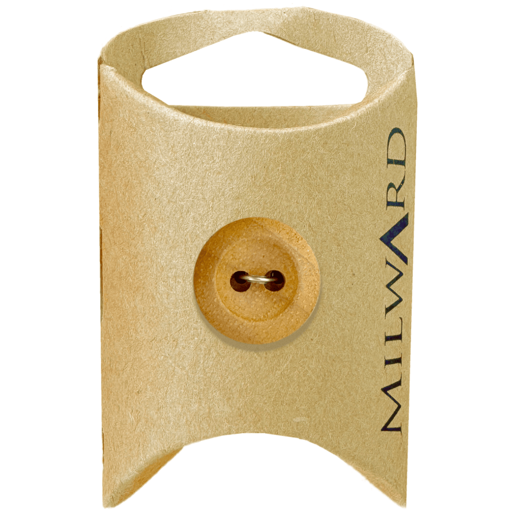 Milward Buttons Wooden Rimmed 18mm Button MGB514
