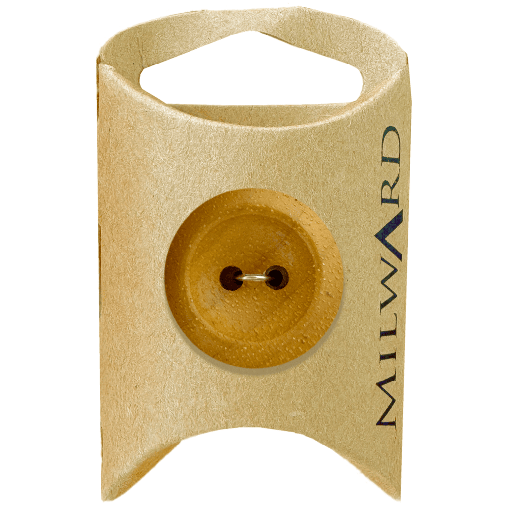 Milward Buttons Wooden Rimmed 26mm Button MGB541