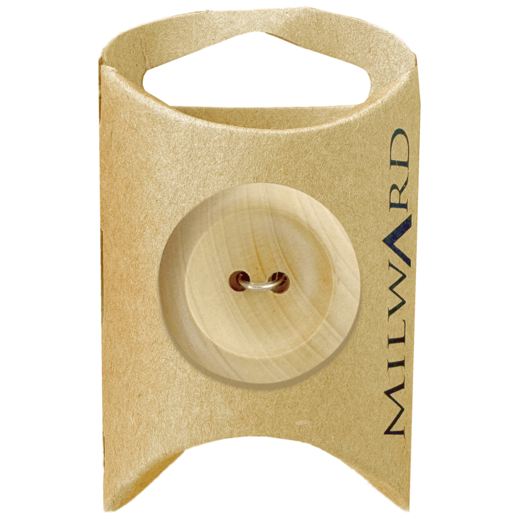 Milward Buttons Wooden Rimmed 28mm Button MGB523