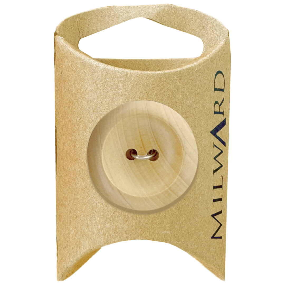Wooden Rimmed 28mm Button MGB523 – Ewe-nique Knits