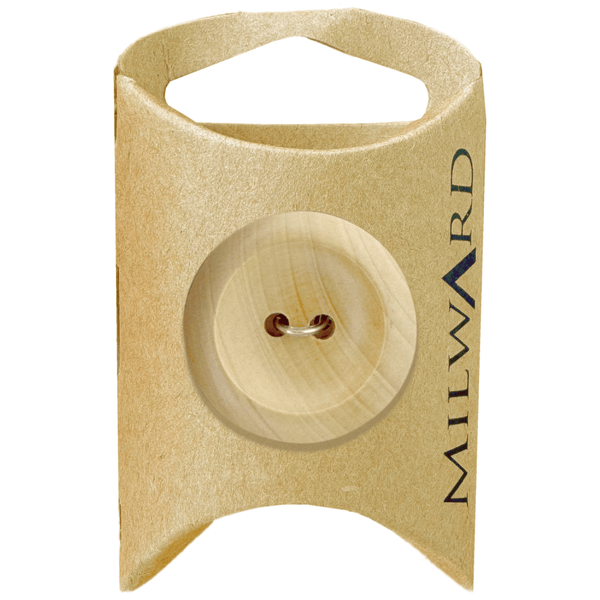 Milward Buttons Wooden Rimmed 28mm Button MGB523
