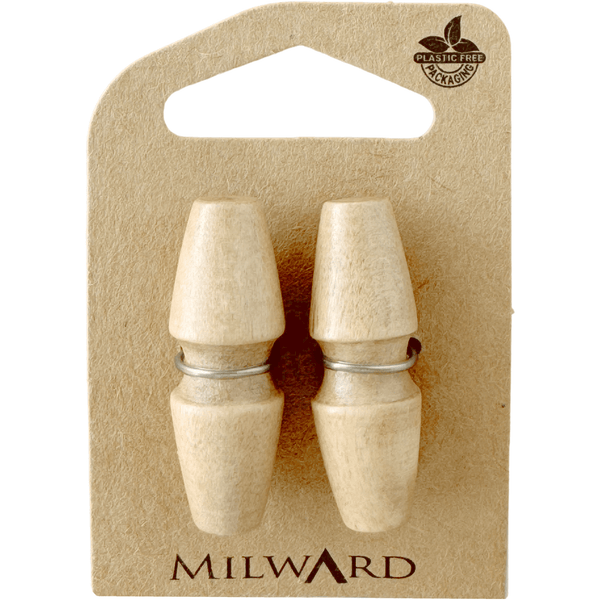 Milward Buttons Wooden Toggle 38mm Button MGB515