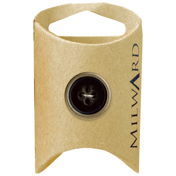 Milward Buttons Zinc Alloy Gold 20mm Button MGB526