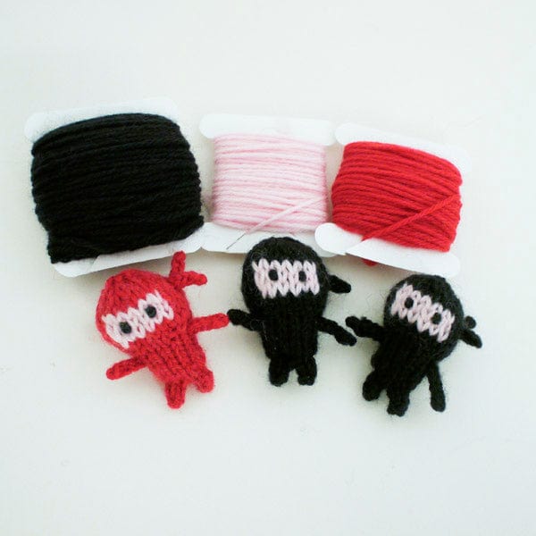 Mochimochi Land Kit Tiny Ninja Knit Kit