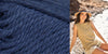 MODE at Rowan Kit 015 Sapphire / To fit Bust 28-34" Sandlily Summer Top Yarn Kit
