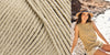 MODE at Rowan Kit 021 Taupe / To fit Bust 28-34" Sandlily Summer Top Yarn Kit
