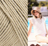 MODE at Rowan Kit 021 Taupe / To fit bust size 28-30" The Jen Summer Crochet Top Kit