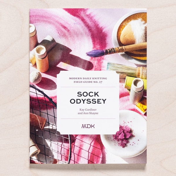 Modern Daily Knitting Books MDK Field Guide 27 Sock Oddessy