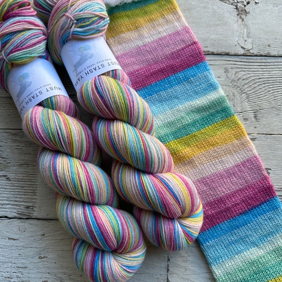 Must Stash Yarn A Heart is a Heavy Burden Everyday DK