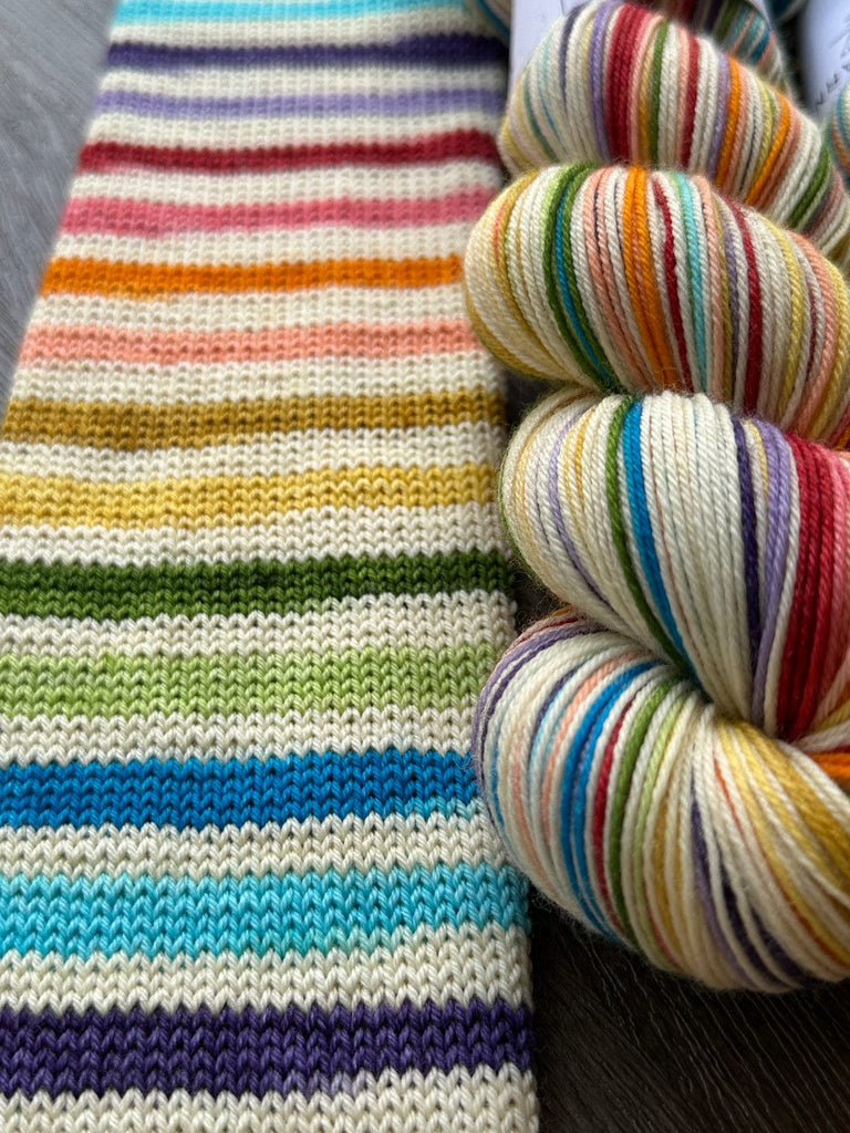 Must Stash Yarn She's a Rainbow Perfect Sock