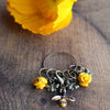 NNK Press Bee Stitch Markers ~ Garden Visitors