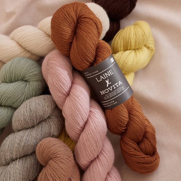 Novita Yarn Laine x Novita 4ply
