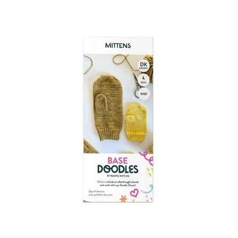 Pacific Knit Co. Patterns Base Doodle Mitten Pattern