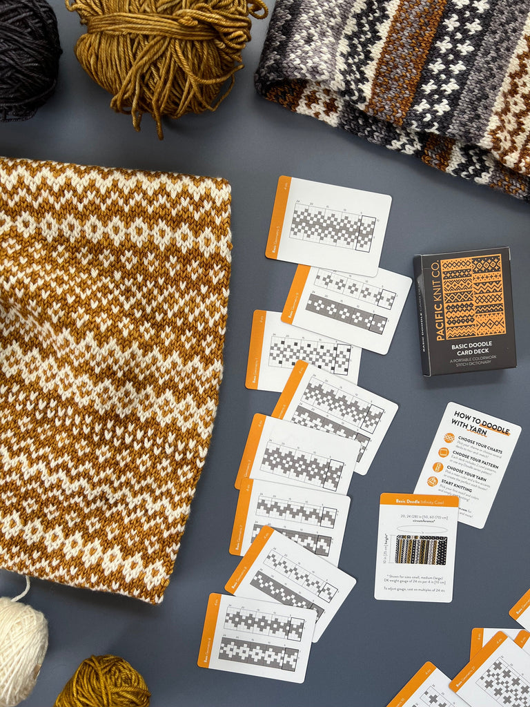 Pacific Knit Co. Tools & Gifts Basic Doodle Card Deck