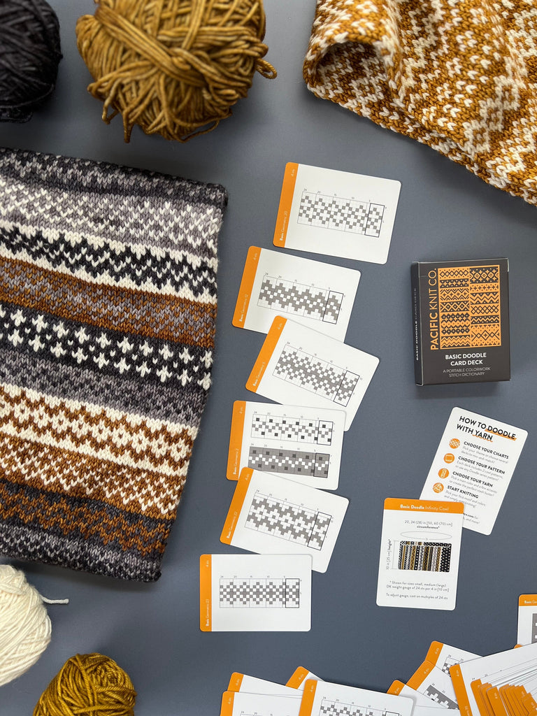 Pacific Knit Co. Tools & Gifts Basic Doodle Card Deck
