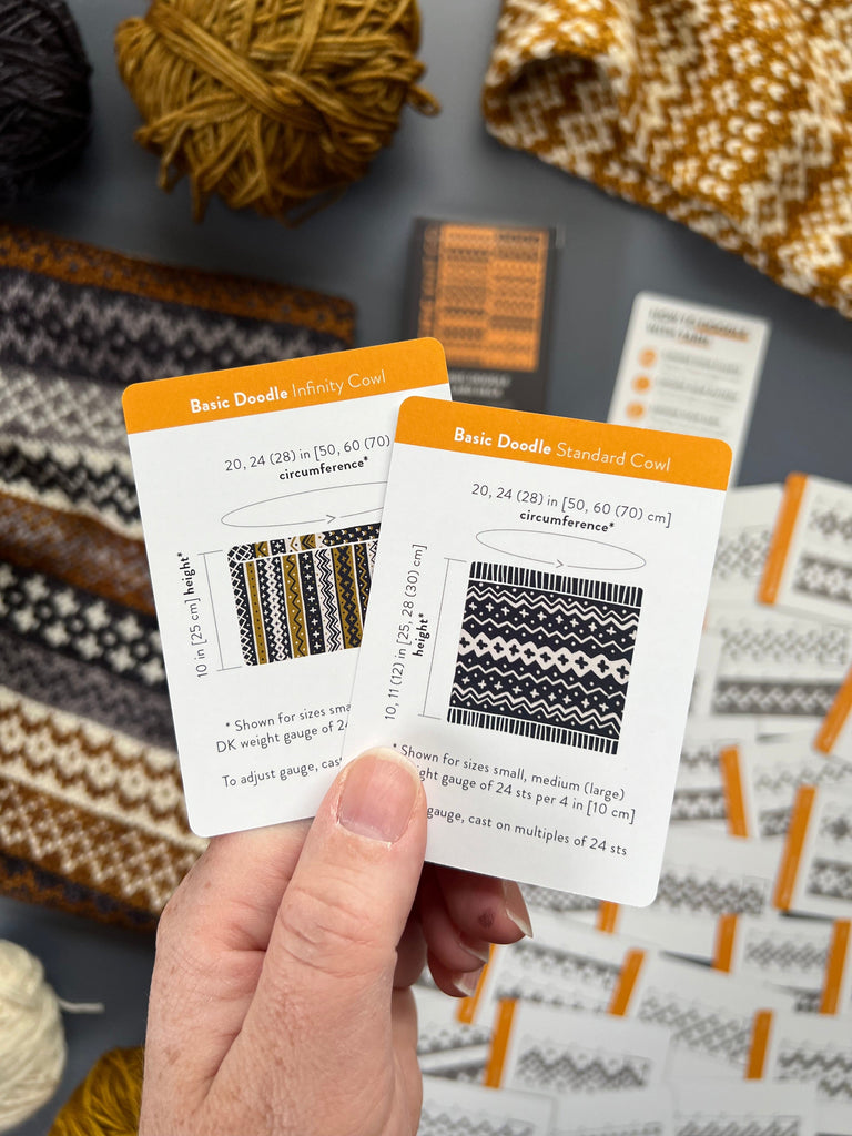 Pacific Knit Co. Tools & Gifts Basic Doodle Card Deck