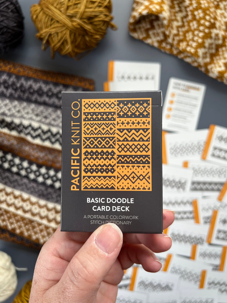 Pacific Knit Co. Tools & Gifts Basic Doodle Card Deck