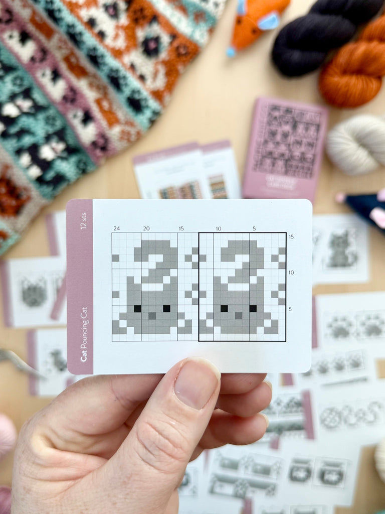 Pacific Knit Co. Tools & Gifts Cat Doodle Card Deck (expansion)