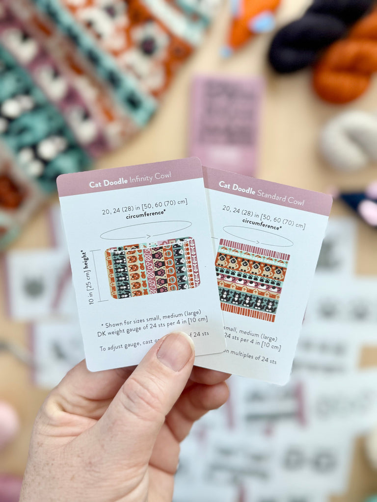 Pacific Knit Co. Tools & Gifts Cat Doodle Card Deck (expansion)